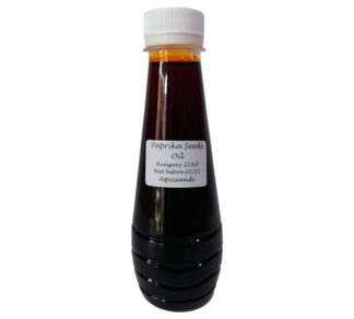 Paprika Seeds Oil Bottle